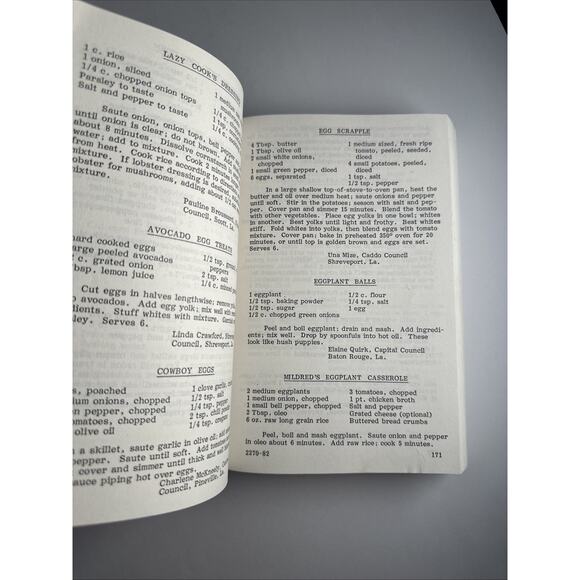 POTS PANS and PIONEERS III VOL 3 COOKBOOK Louisiana Chapter 24 Telephone America - Picture 9 of 10